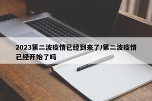 2023第二波疫情已经到来了/第二波疫情已经开始了吗